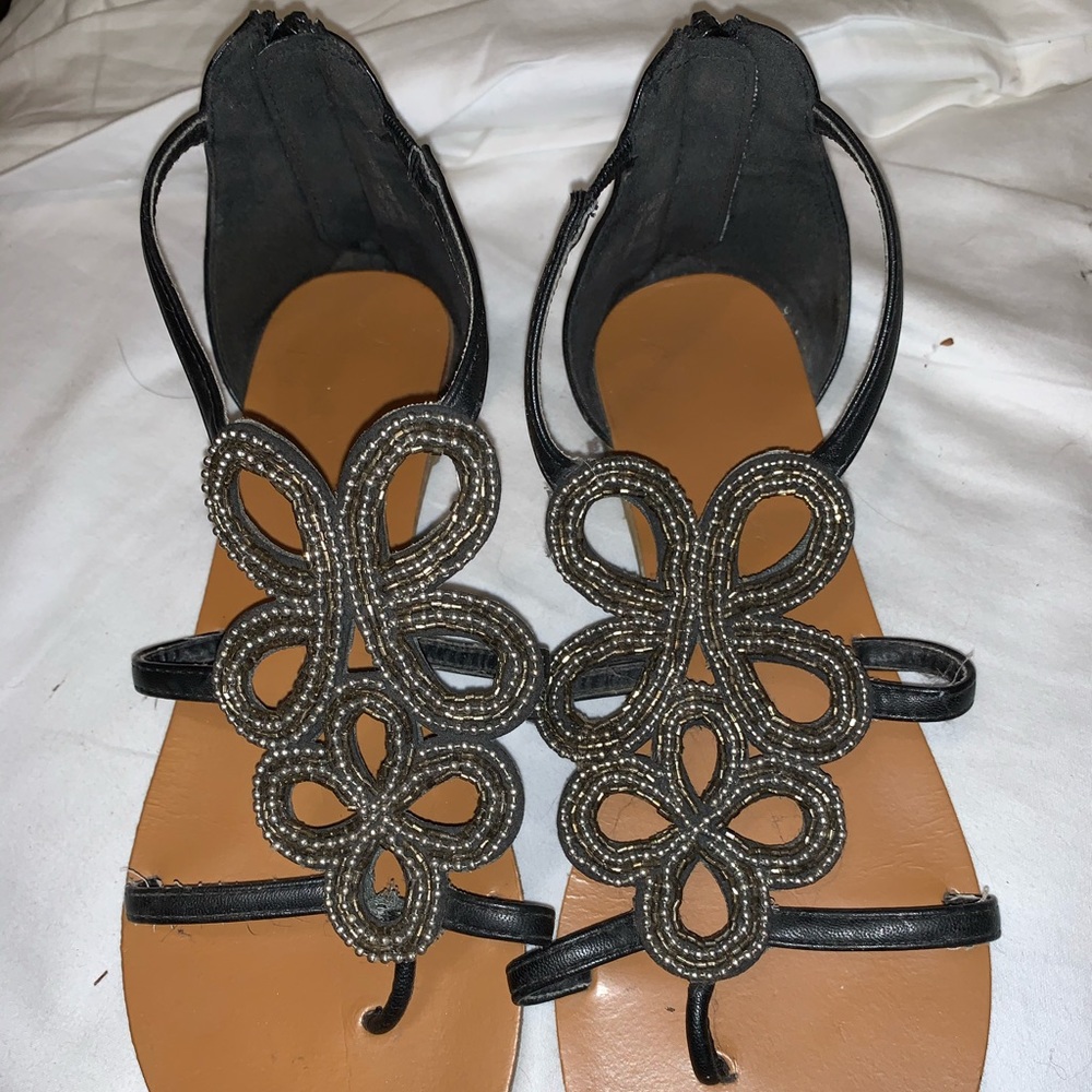 Black sandals